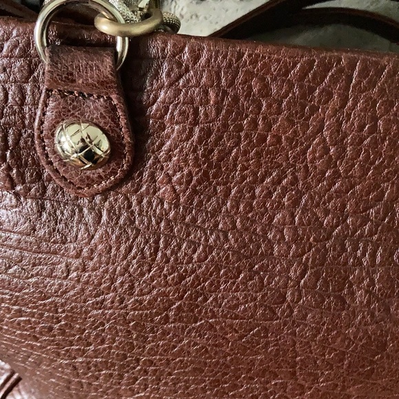 Elliott Lucca NWTS leather tote shoulder bag chain - Picture 4 of 16